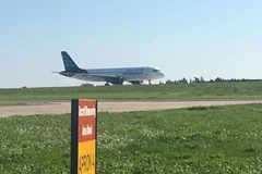 Máy bay của hãng Afriqiyah Airways. (Nguồn: Sky News)