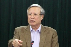 Chủ nhiệm Ủy ban Kiểm tra Trung ương Trần Quốc Vượng. (Nguồn: TTXVN)