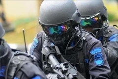 Lực lượng đặc nhiệm chống khủng bố Indonesia. (Nguồn: Reuters)