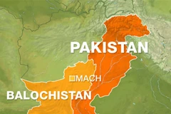 Vị trí tỉnh Balochistan, nơi xảy ra vụ tấn công. (Nguồn: Aljazeera.com)