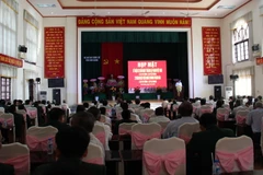 Một buổi họp mặt các cán bộ, sỹ quan quân đội nghỉ hưu. (Ảnh minh họa. Nguồn: TTXVN)