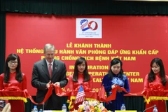 Khánh thành văn phòng đáp ứng khẩn cấp phòng chống dịch bệnh
