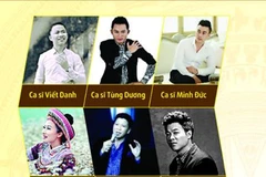 Các ca sỹ sẽ tham gia biểu diễn trong đêm nhạc Nguyễn Anh Trí. 