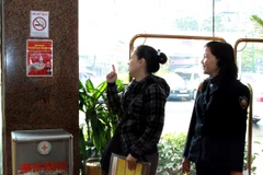 Đẩy mạnh thực hiện quy định môi trường không khói thuốc 