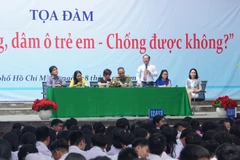 Vấn đề phòng chống trẻ em bị xâm hại tình dục đang thu hút được sự quan tâm của nhiều bộ, ngành. (Ảnh: PV/Vietnam+)