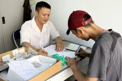  Phòng khám ngoại trú tại Bệnh viện Hữu nghị Việt Tiệp đang quản lý, điều trị 1.200 bệnh nhân HIV/AIDS. (Ảnh: TXVN/Vietnam+)