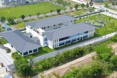 Phối cảnh của của bệnh viện. (Ảnh: PV/Vietnam+)