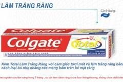 Kiểm tra hàm lượng Triclosan trong kem đánh răng Colgate Total