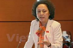 Bà Phạm Khánh Phong Lan – Đại biểu quốc hội Thành phố Hồ Chí Minh. (Ảnh: PV/Vietnam+)