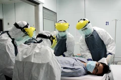 Diễn tập cách ly, điều trị bệnh nhân nghi nhiễm Ebola tại Việt Nam