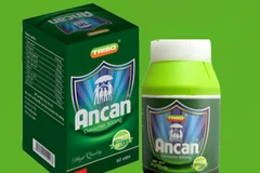 Sản phẩm thực phẩm bảo vệ sức khỏe Ancan. (Nguồn: thucphamchucnang360.com)