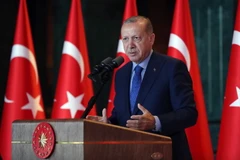 Tổng thống Thổ Nhĩ Kỳ Recep Tayyip Erdogan. (Ảnh: THX/TTXVN)