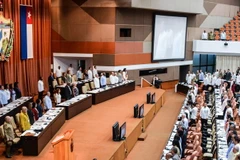 Toàn cảnh một phiên họp Quốc hội Cuba tại La Habana. (Nguồn: AFP/TTXVN)