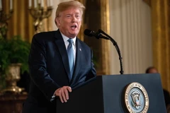 Tổng thống Mỹ Donald Trump. (Ảnh: AFP/TTXVN)