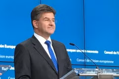 Bộ trưởng Ngoại giao Slovakia Miroslav Lajcak. (Ảnh : Hương Giang/TTXVN)