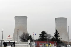 Một nhà máy hạt nhân thuộc Areva và EDF tại Saint-Paul-Trois-Chateaux, Pháp ngày 25/1/2017. (Ảnh: AFP/TTXVN)