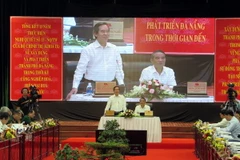 Ông Nguyễn Văn Bình phát biểu tại hội thảo. (Ảnh: Nguyễn Sơn/TTXVN)