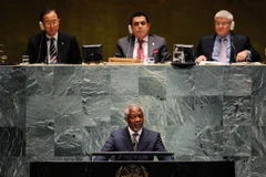 Cựu Tổng Thư ký Liên hợp quốc Kofi Annan. (Ảnh: TTXVN phát)