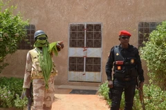 Lực lượng an ninh Niger. (Ảnh: AFP/TTXVN)