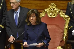 Tân Chủ tịch Thượng viện Elisabetta Alberti Casellati. (Ảnh: THX/ TTXVN)