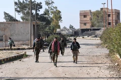  Binh sỹ Syria. (Ảnh: AFP/TTXVN)