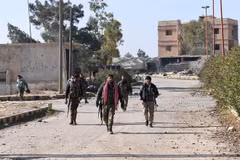  Binh sỹ Syria. (Ảnh: AFP/TTXVN)