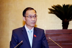 Chủ nhiệm Ủy ban Kinh tế của Quốc hội Vũ Hồng Thanh. (Ảnh: Nguyễn Dân/TTXVN)