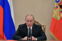 Tổng thống Nga Vladimir Putin. (Ảnh: AFP/TTXVN)