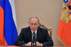 Tổng thống Nga Vladimir Putin. (Ảnh: AFP/TTXVN)