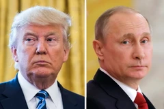 Tổng thống Mỹ Donald Trump và Tổng thống Nga Vladimir Putin. (Ảnh: EPA/TTXVN)