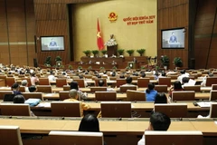 Toàn cảnh phiên họp chiều 14/6. (Ảnh: Văn Điệp/TTXVN)