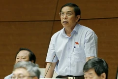 Đại biểu Quốc hội tỉnh Bến Tre Cao Văn Trọng. (Ảnh: Văn Điệp/TTXVN)