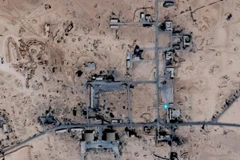 Hình ảnh vệ tinh cho thấy căn cứ không quân quân sự T-4 của Syria. (Nguồn: Google Maps/jpost)