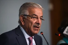 Ngoại trưởng Pakistan Khawaja Asif. (Ảnh: AFP/TTXVN)