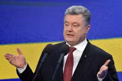 Tổng thống Ukraine Petro Poroshenko. (Ảnh: AFP/TTXVN)