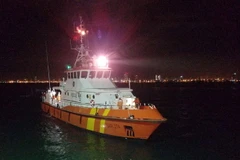 Tàu cứu nạn. (Ảnh minh họa: TTXVN phát)a