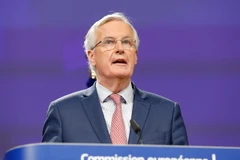 Ông Michel Barnier, Trưởng đoàn đàm phán Brexit của Liên minh châu Âu. (Ảnh: THX/TTXVN)