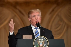 Tổng thống Mỹ Donald Trump. (Ảnh: AFP/TTXVN)