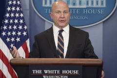 Cố vấn An ninh Quốc gia Mỹ McMaster. (Ảnh: AFP/TTXVN)