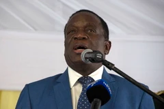 Tổng thống Zimbabwe Emmerson Mnangagwa. (Ảnh: AFP/TTXVN)