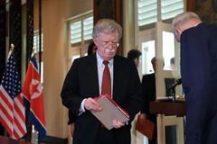 Cố vấn An ninh Quốc gia Mỹ John Bolton. (Nguồn: AFP)