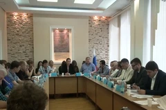 Hội thảo Biển Đông tại Nga. (Ảnh: Duy Trinh/Vietnam+)