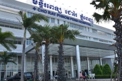 Bệnh viện Chợ Rẫy-Phnom Penh. (Ảnh: Xuân Khu/Vietnam+)