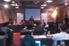 Quang cảnh Hội thảo về bản quyền trí tuệ trong ngành dược. (Nguồn: Việt Hải/Vietnam+)