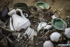 Trung Quốc: Tìm thấy 60.000 cổ vật trên tàu buôn chìm hơn 800 năm