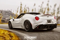 Alfa Romeo nhận đơn đặt hàng mẫu xe mui trần 4C Spider ở Anh