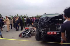 Hưng Yên: Xe quân đội gây tai nạn làm 4 người chết chiều 30 Tết