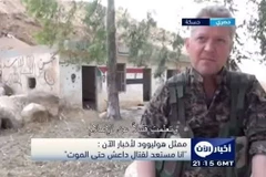 Nam diễn viên Michael Enright tham gia chống lực lượng IS. (Nguồn: MSN)