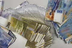 Tiền tệ và vàng biến động sau khi Thụy Sĩ thả nổi đồng france