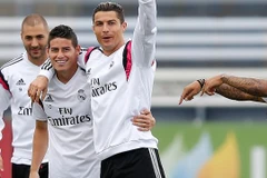 Cristiano Ronaldo bác tin đồn bất đồng với James Rodriguez